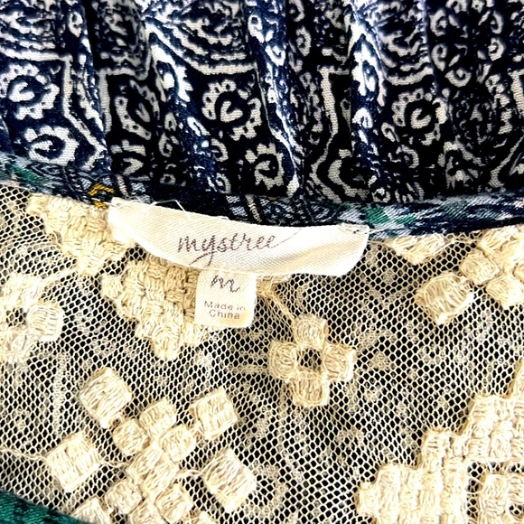 NWOT ~ Mystree Boho Dress Tunic Top - Picture 3 of 13